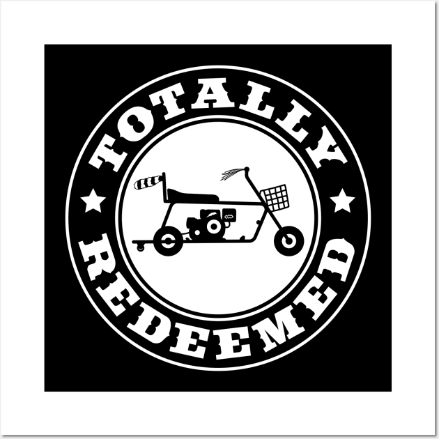 Dumb and Dumber - Totally Redeemed - Minibike - Solid Wall Art by Barn Shirt USA